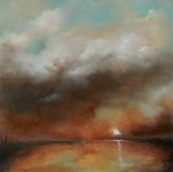 Sunset Evening, The Norfolk Fenland