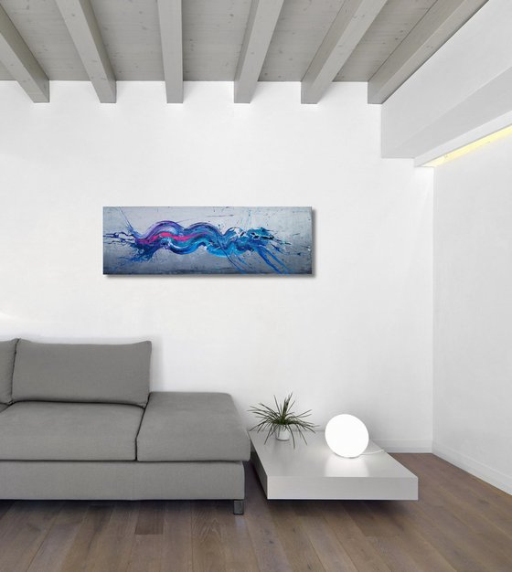 Sky Wave (Spirits Of Skies 048136) (120 x 14 cm) XL (16 x 48 inches)