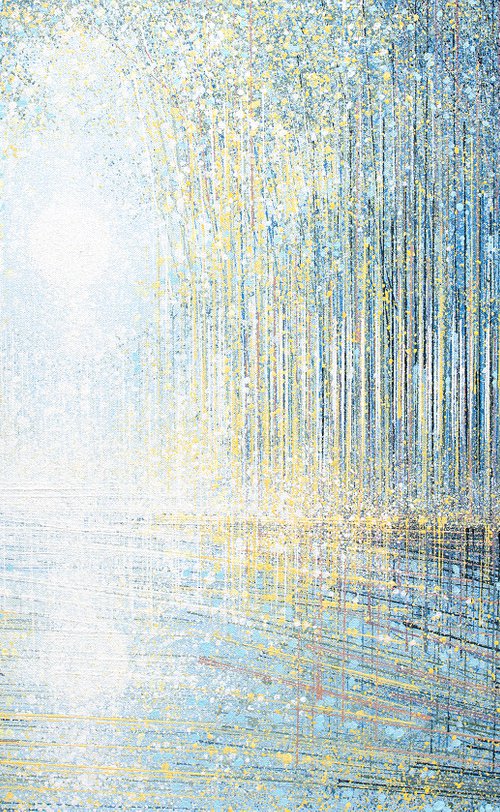 Moonlight On The Lake by Marc Todd