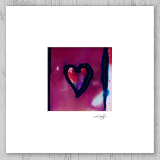 Matted Heart Art 2