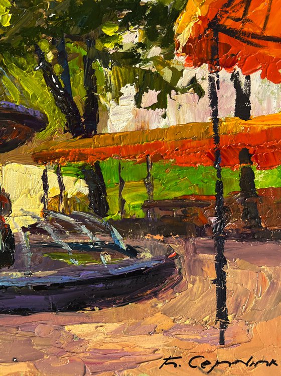 Fountain in the City Park