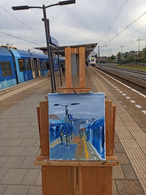 The train station in Coevorden