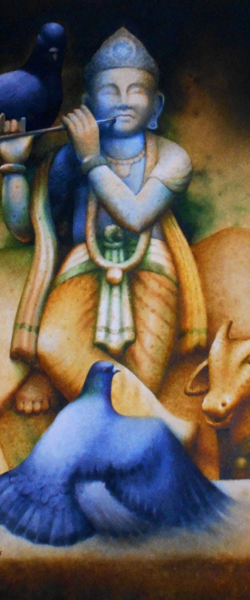 Lord Krishna by Sudipta Karmakar