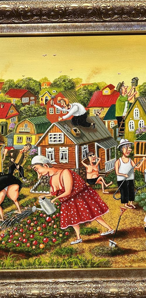 Summer cottage holidays by Dmitry Melenty