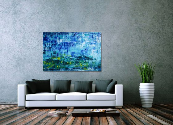 Floating VI (120 x 80 cm) XXL (48 x 32 inches)