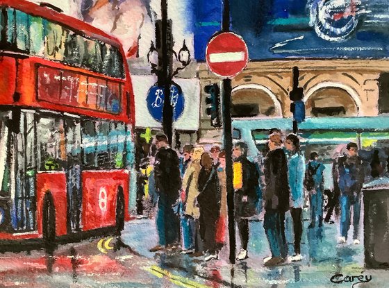London scene, Piccadilly Circus