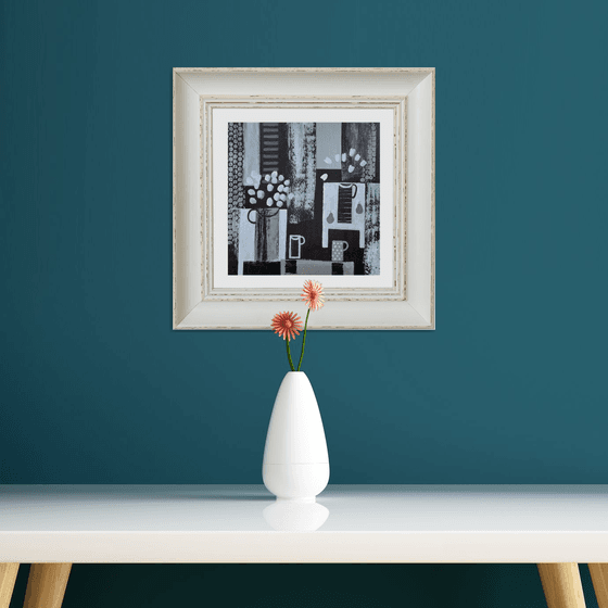 Still Life with Tulips and Pears