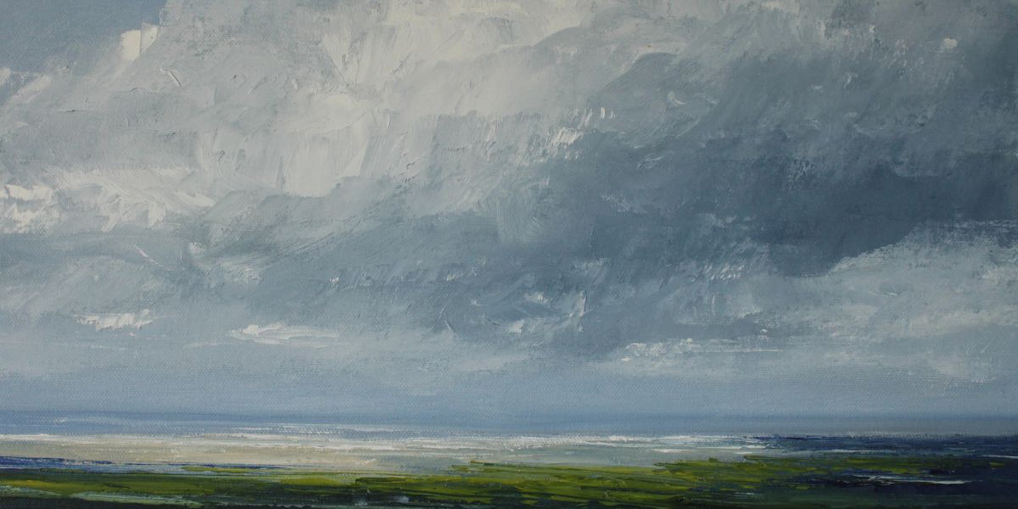 Art of the Day: "Down to the coast" by John Halliday
