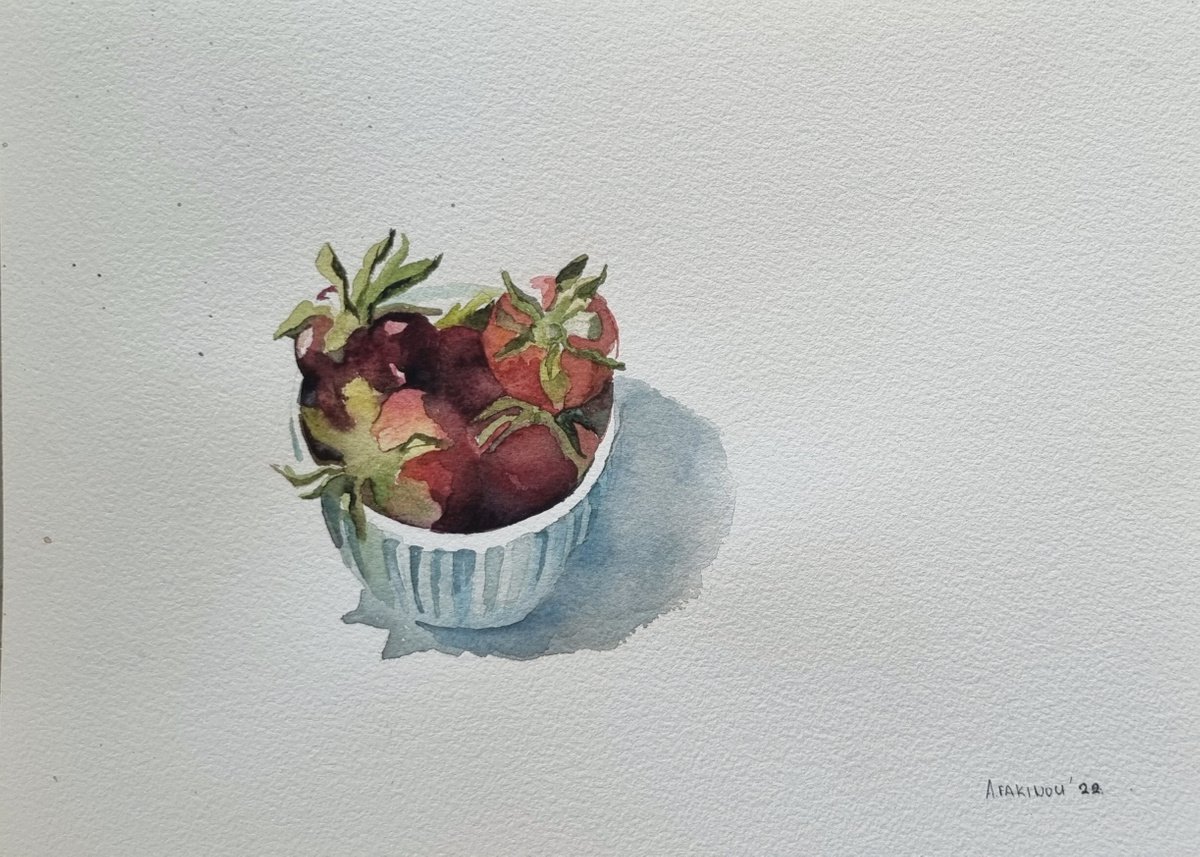Strawberries-Spring memories by Andriana Fakinou
