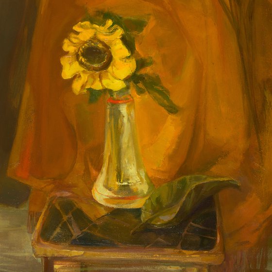 Still Life with Sunflower