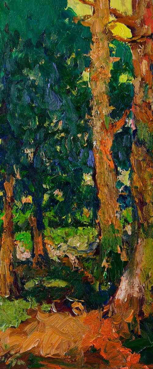 Yellow Summer. In the Woods by Suren Nersisyan