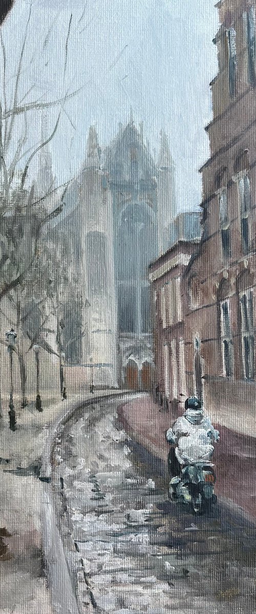 Hooglandse Kerk in Winter by Cédric Visser