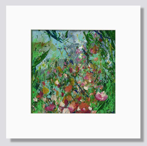 Meadow Beauty 3 - Floral Painting by Kathy Morton Stanion by Kathy Morton Stanion