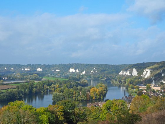 Les Andelys en automne 2