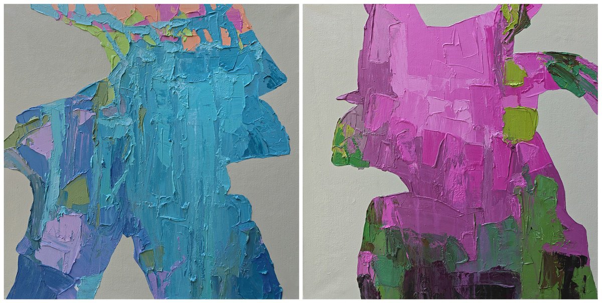  Two States Of Memory Painting By Abhishek Kumar, 1 X 1, Artwork For Sale On Artfinder
