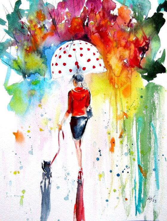 Walking people collection