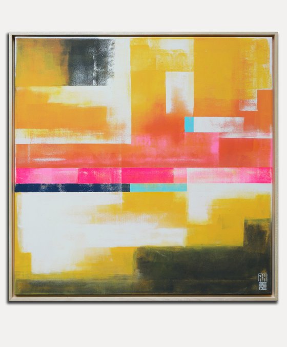 Untitled in Yellow Stripe