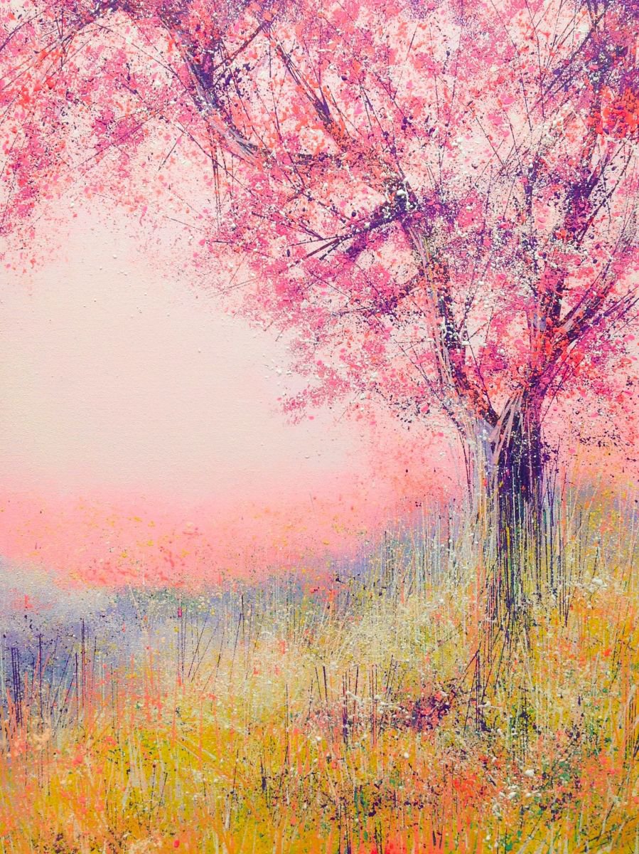 Cherry Blossom at Sunset by Marc Todd | Artfinder