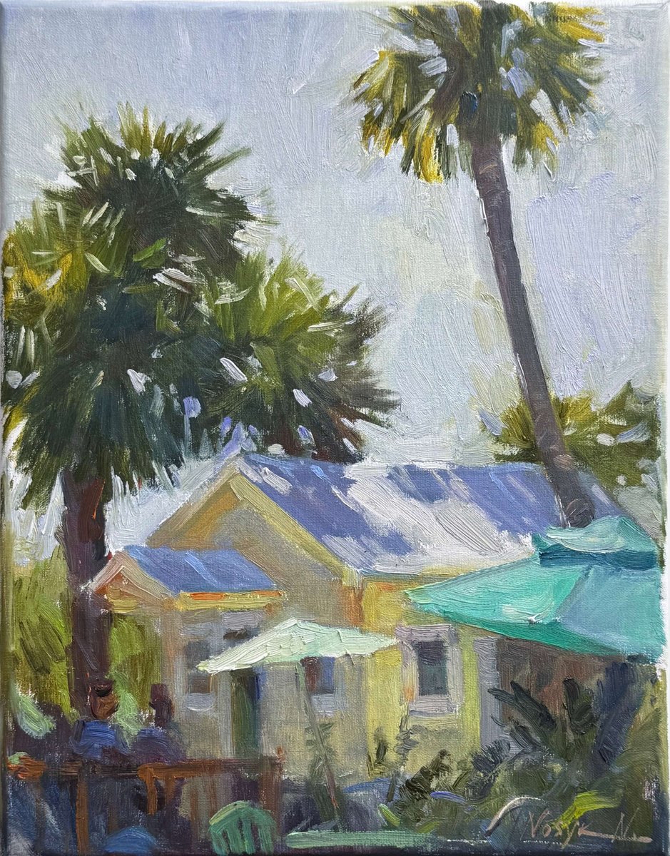Afternoon Stillness, Florida By Nataliia Nosyk, 11 X 14, Artwork For Sale On Artfinder