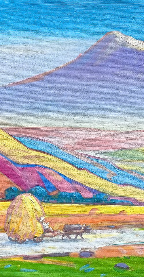 Harvest Beneath Ararat by Samvel Atasunc