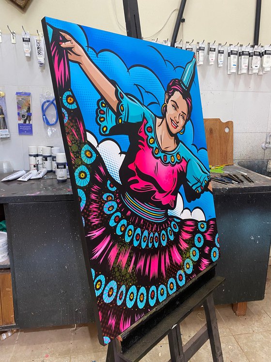 Paraguayan Bottle Dancer