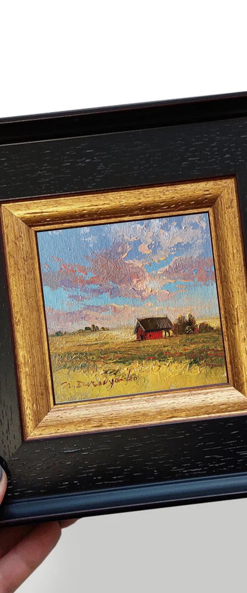 Sunset sky by Nataly Derevyanko