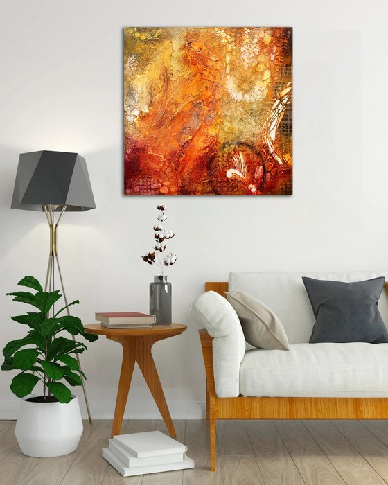Golden Ember Bloom