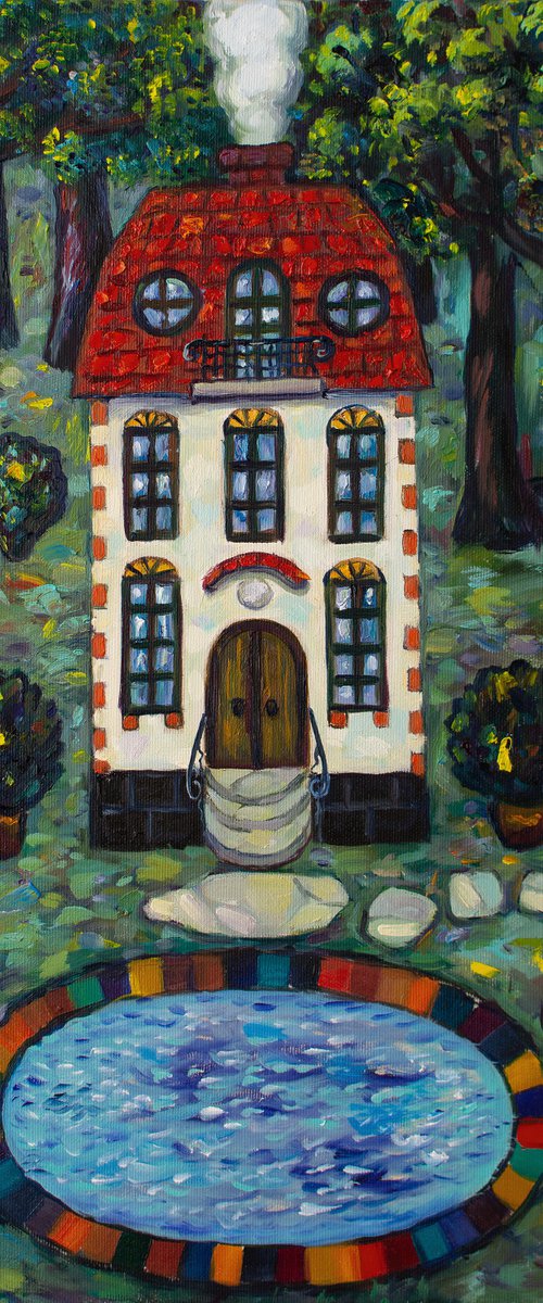 House in the forest by Gala Sobol by Gala Sobol