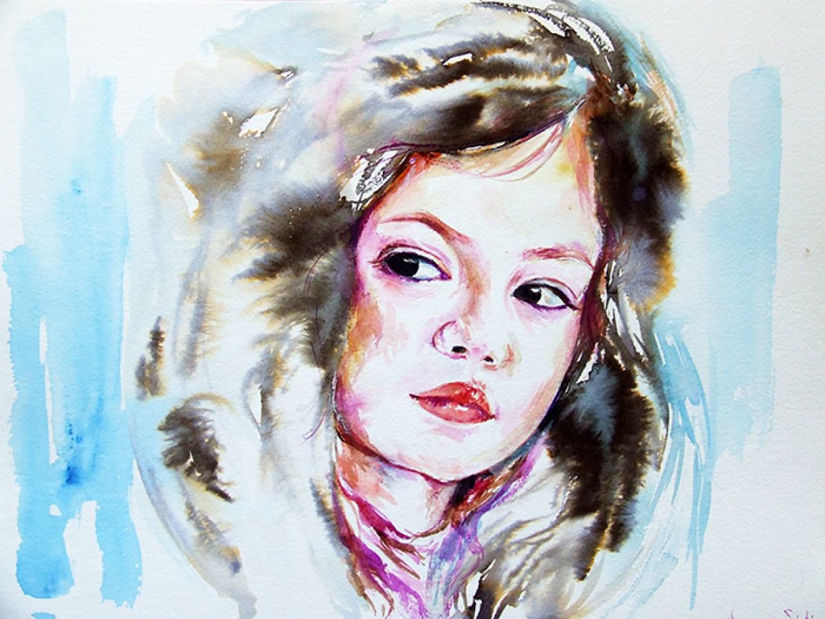 Portrait of Mackenzie Foy by Anna Sidi-Yacoub