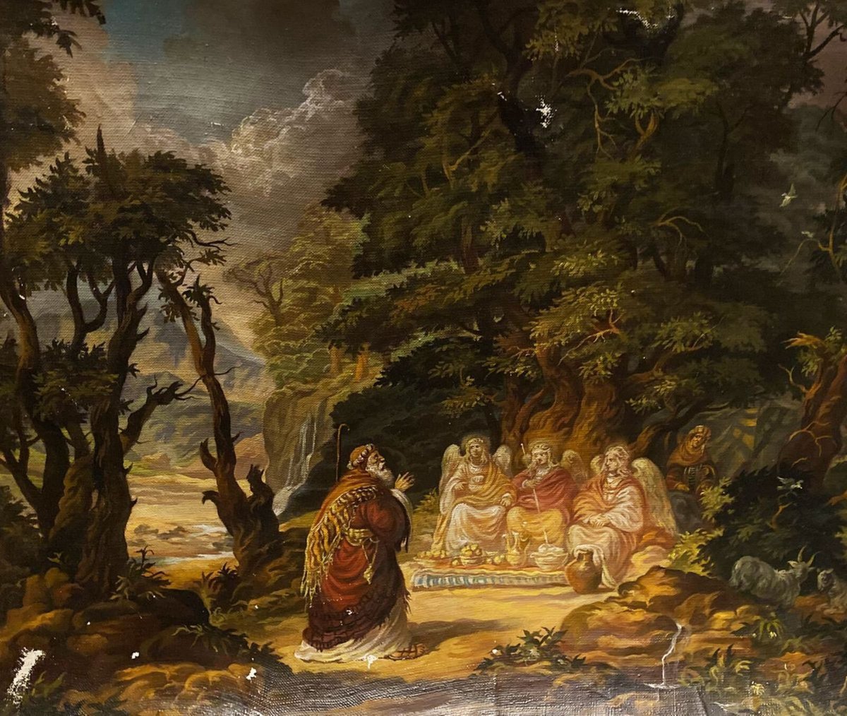 The appearance of the angels to Abraham by Oleg and Alexander Litvinov