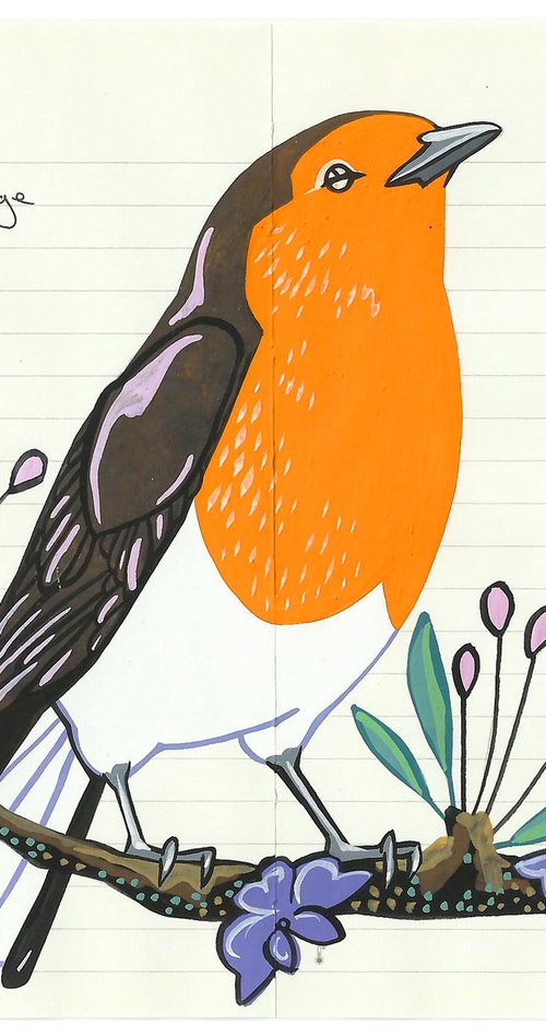 Birds of Europe: Robin by Fran Giffard