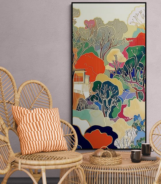 Autumn Over Shanghai Hills #2