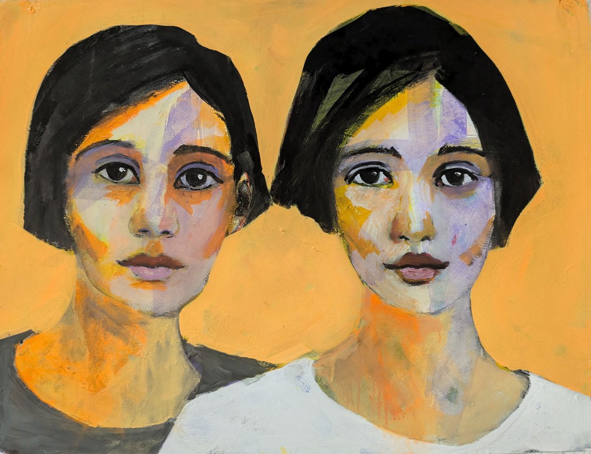 Girls on paper 2509-24 by Richard  Kuhn