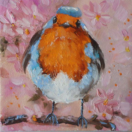 Robin Bird Painting