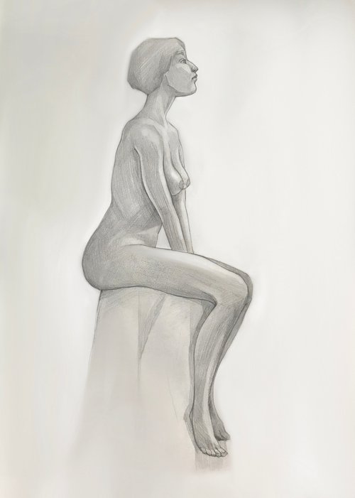 Nude lady by Andrii Roshkaniuk