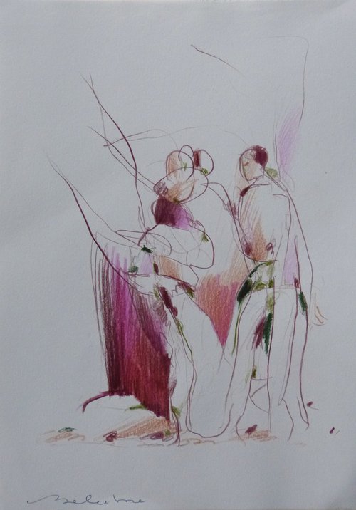 The Pencil Sketch, 21x29 cm ES12 by Frederic Belaubre