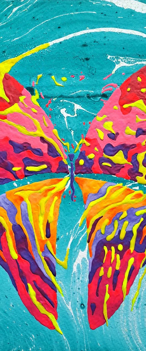 Butterfly «Wild Rose» by Mariia Raskin