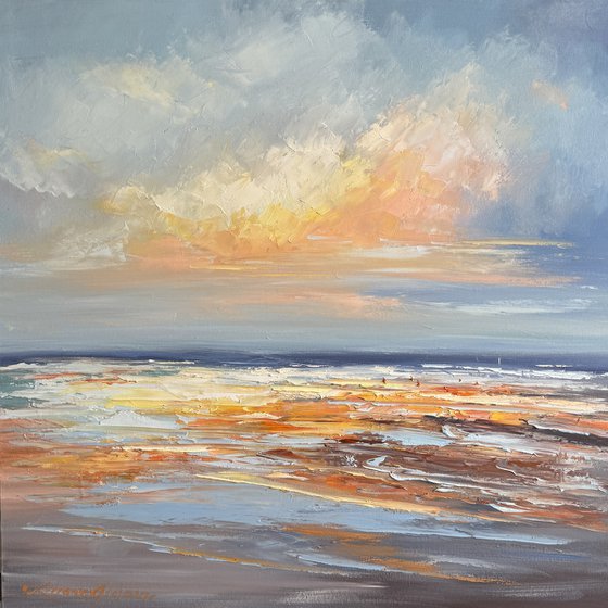 Sunset reflections,