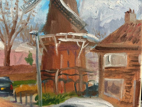 The windmill in Dalen