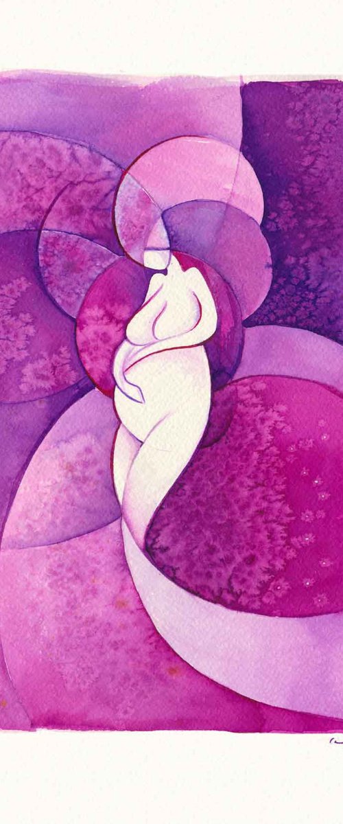 VIolet Kundalini - "La Gravidanza" by Martin Cambriglia