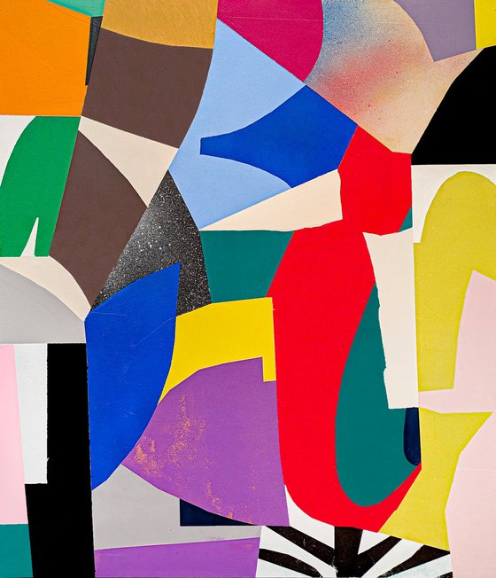 Formal composition #4 Lush Garden