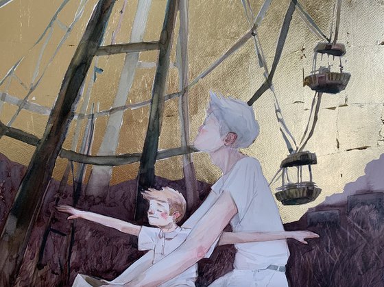 Light is on all night 115x105