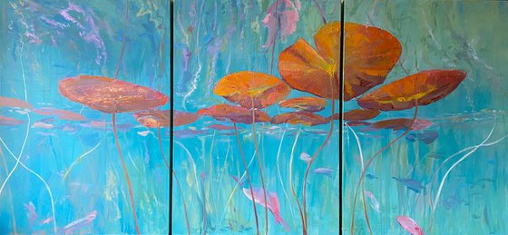 Lilies Rising