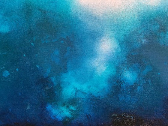 sea surface (150 x 50 cm) Dee Brown