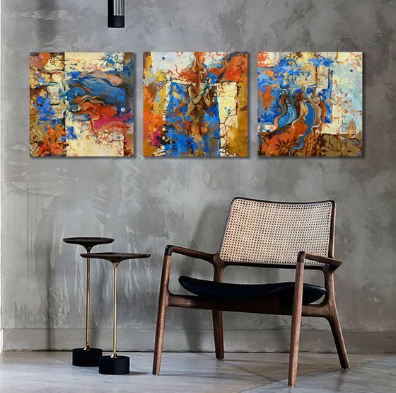Don’t Look. Triptych