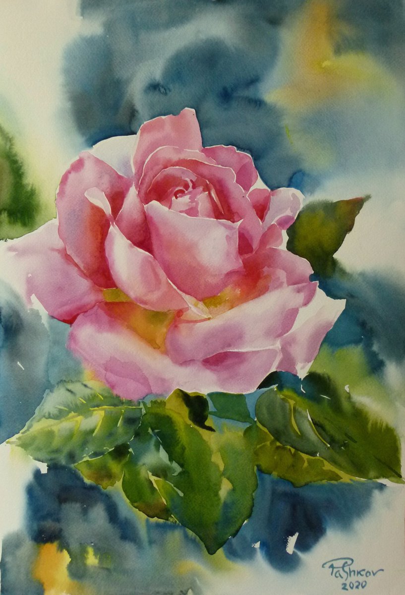 Rose (etude) by Yuryy Pashkov