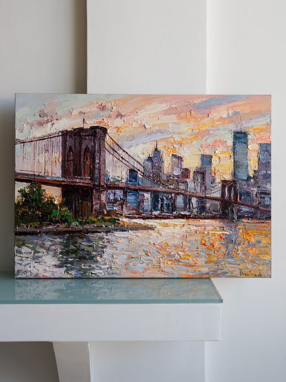 Brooklyn Bridge at Sunset