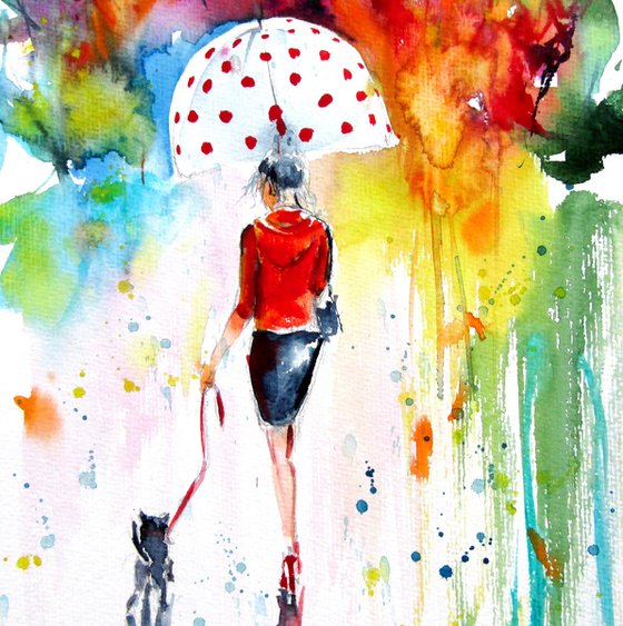 Walking people collection