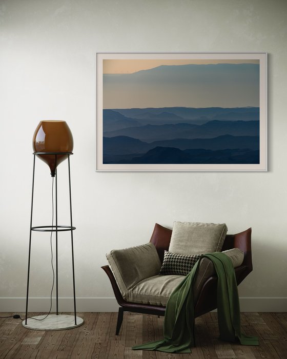 Sunrise over Ramon crater #6