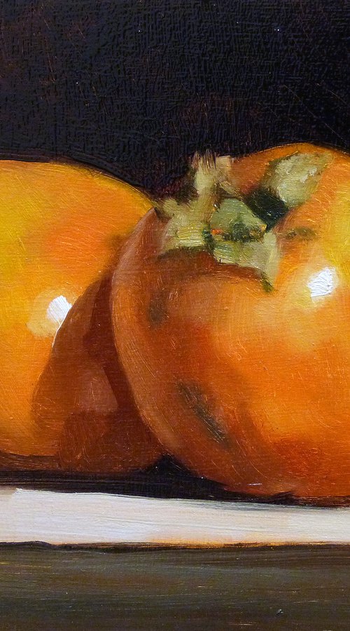 2 Persimmons by Pascal Giroud